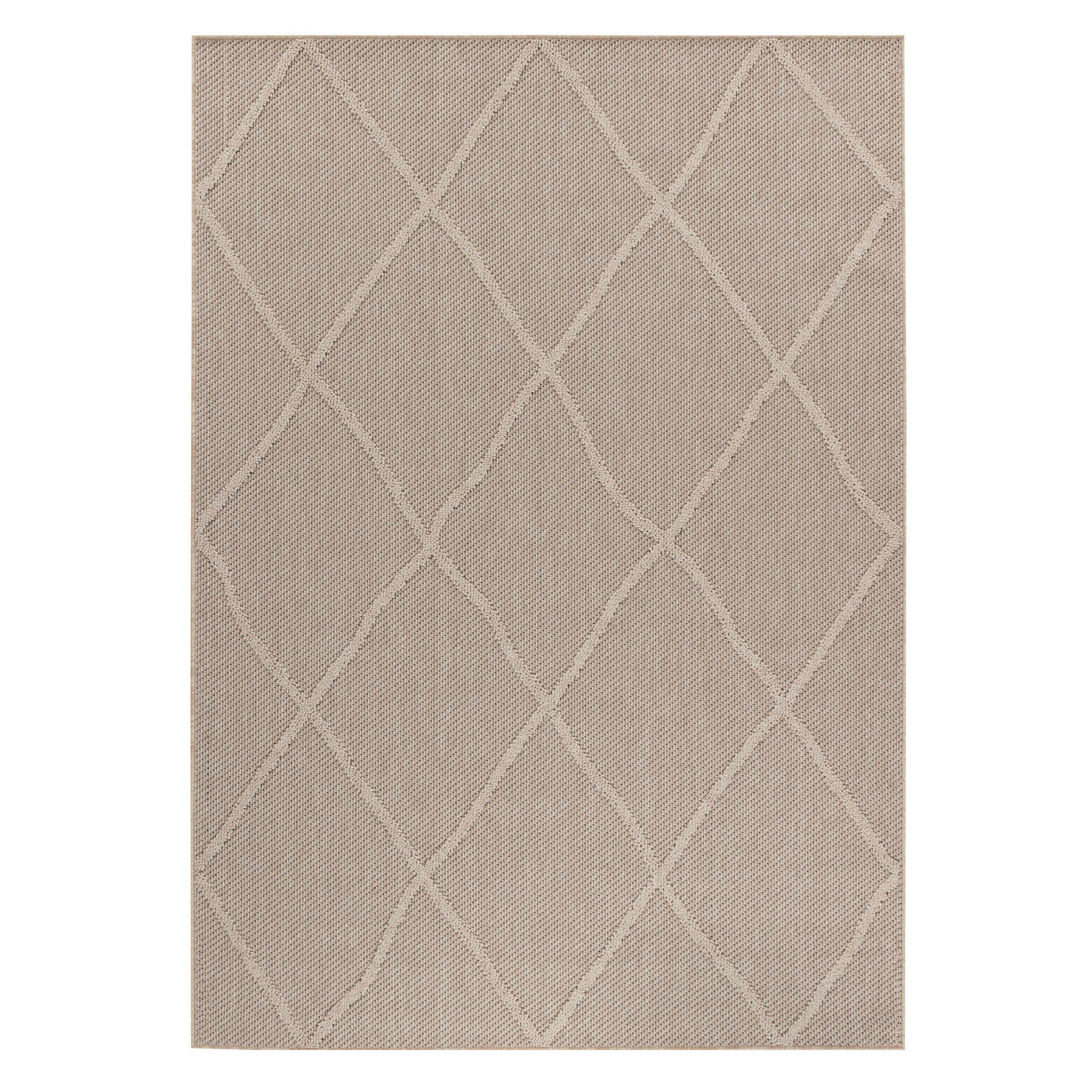 OUTDOORTEPPICH 120/170 cm Patara Beige  - Beige, Design, Textil (120/170cm) - Novel