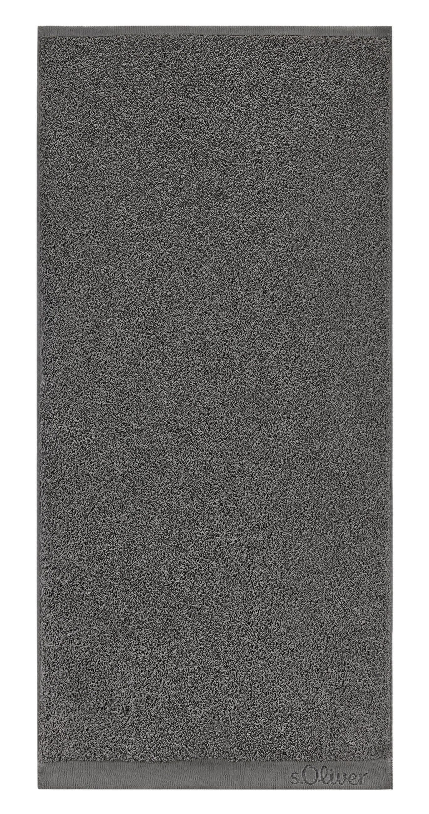 HANDTUCH 50/100 cm s.Oliver Grau  - Grau, Trend, Textil (50/100cm) - S. Oliver