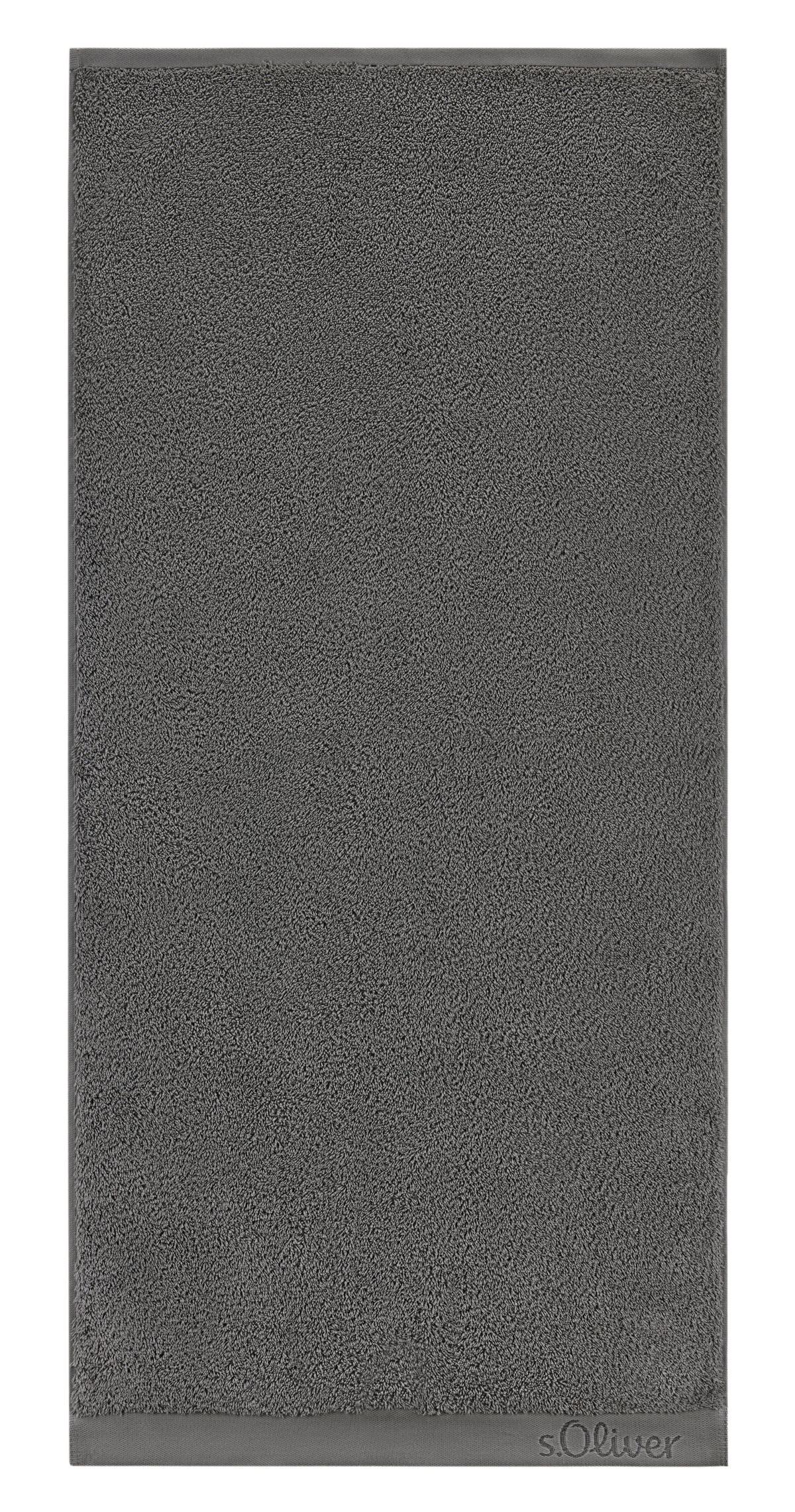 HANDTUCH 50/100 cm s.Oliver Grau  - Grau, Trend, Textil (50/100cm) - S. Oliver