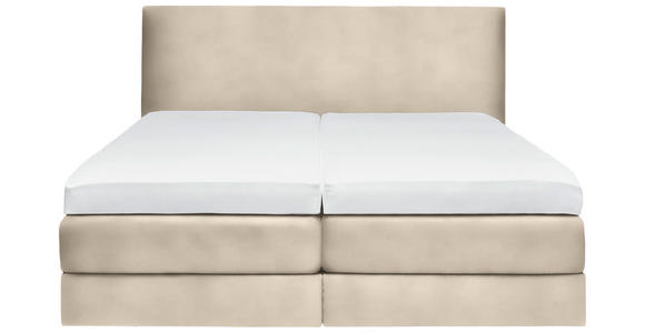 BOXSPRINGBETT 160/200 cm  in Naturfarben  - Naturfarben, KONVENTIONELL, Holz/Textil (160/200cm) - Dieter Knoll