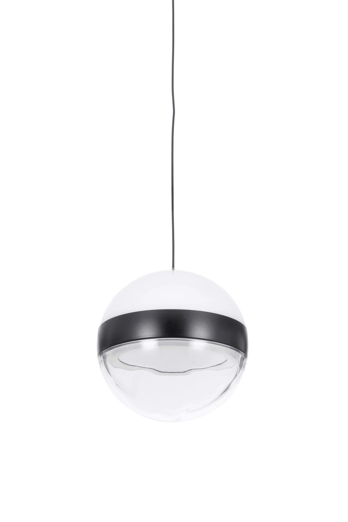 LED-HÄNGELEUCHTE Bedford 107/12/150 cm   - Schwarz, Design, Kunststoff/Metall (107/12/150cm) - Novel