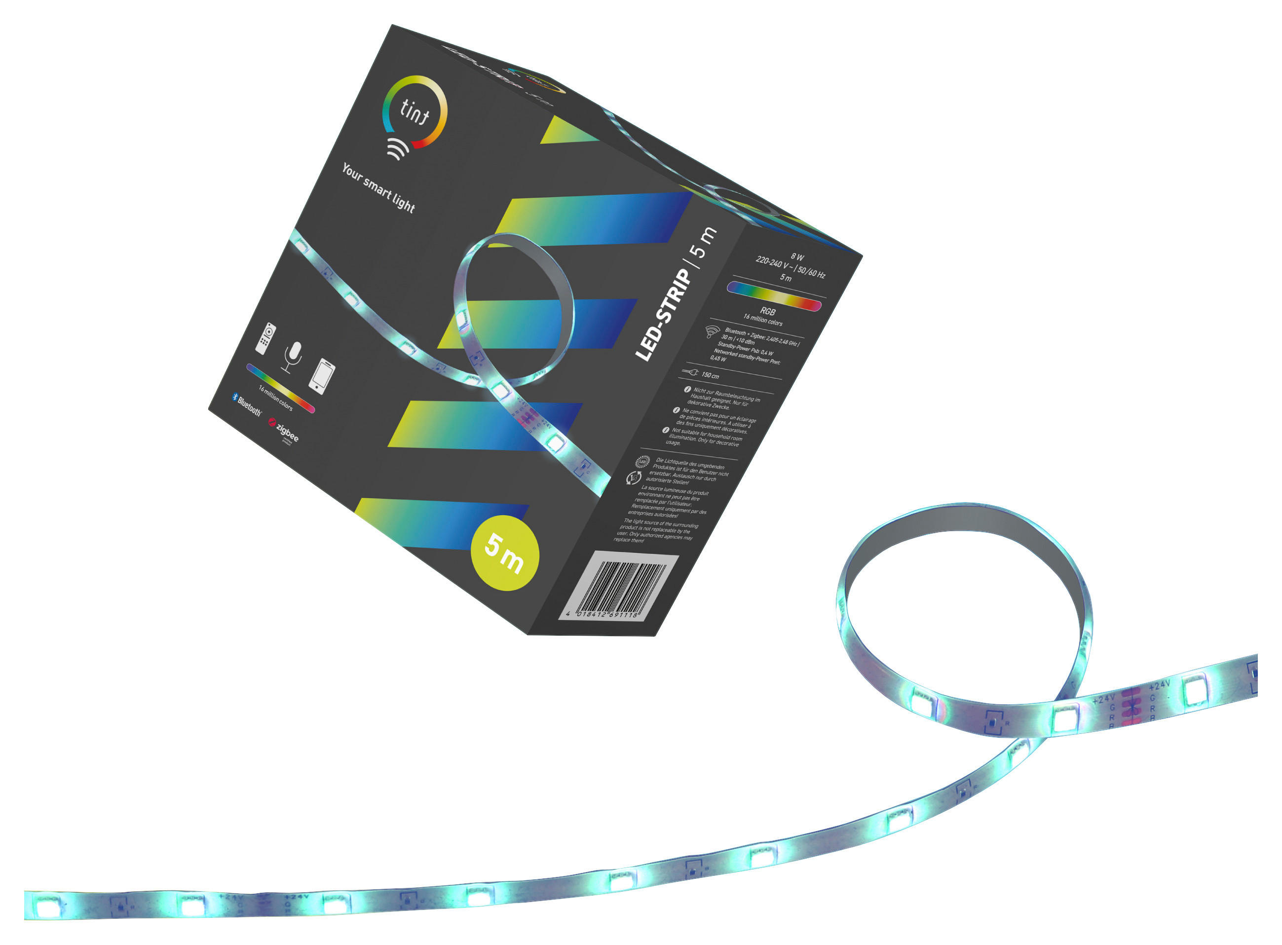 LED-STRIP 500 cm   - Basics, Kunststoff (500cm) - Tint