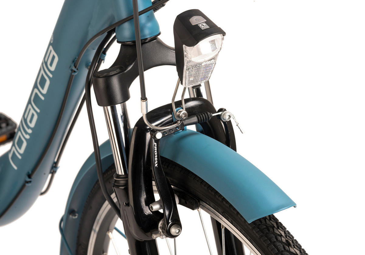 ELEKTROFAHRRAD - Blau, Basics, Metall (180/70/100cm) - Atrigo