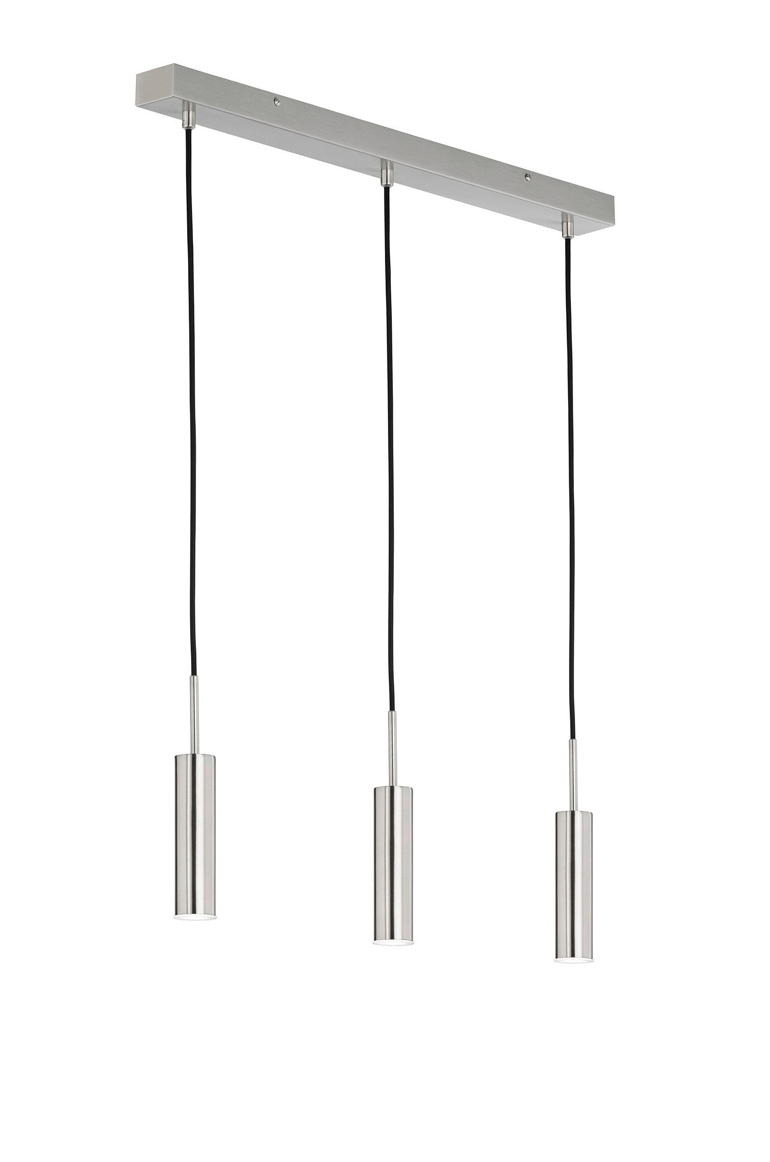 LED-HÄNGELEUCHTE 6/70 cm  - Nickelfarben, Basics, Metall (6/70cm) - Schöner Wohnen