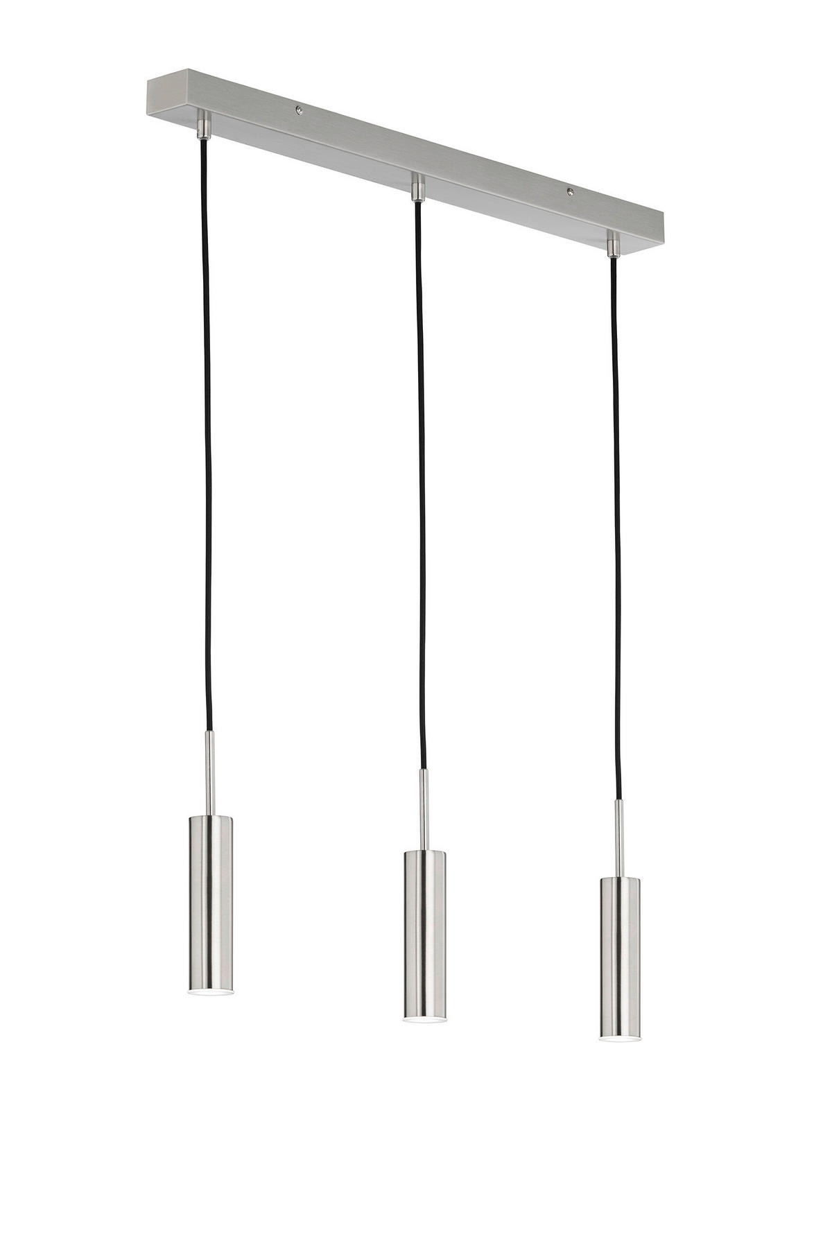 LED-HÄNGELEUCHTE 6/70 cm  - Nickelfarben, Basics, Metall (6/70cm) - Schöner Wohnen