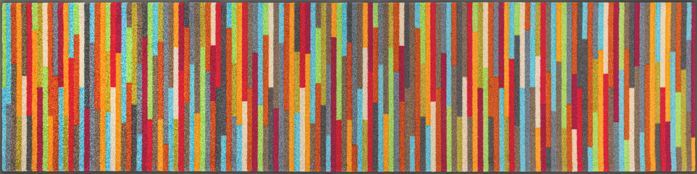 BĚHOUN, 60/240 cm, vícebarevná - vícebarevná, Konvenční, textil/plast (60/240cm) - wash+dry