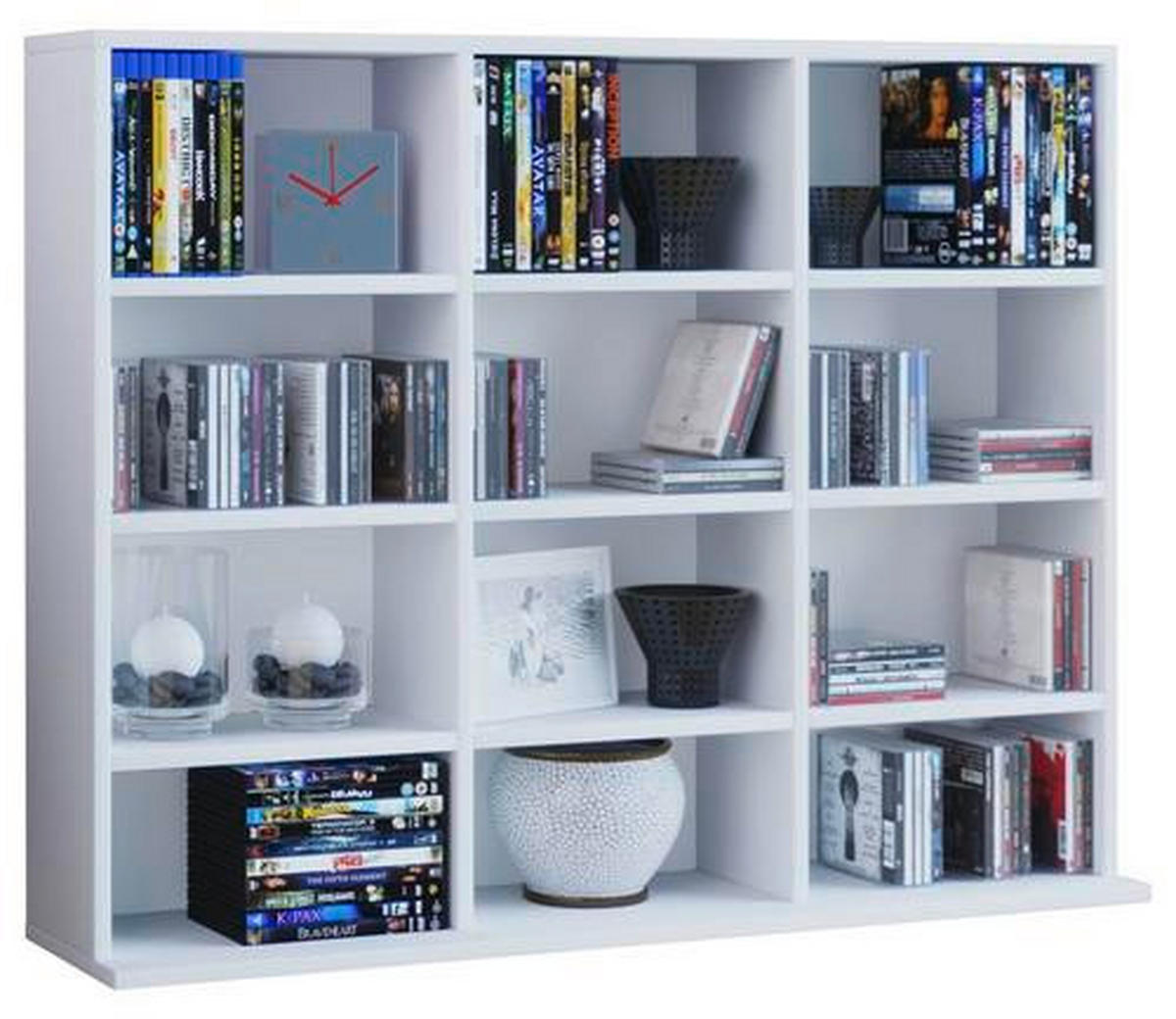 HYLLA i 102/83/18 (23) cm vit  - vit, Klassisk, trämaterial (102/83/18 (23)cm) - MID.YOU