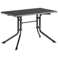 GARTENKLAPPTISCH 115/70/74 cm  - Anthrazit, Basics, Kunststoff/Metall (115/70/74cm) - Kettler