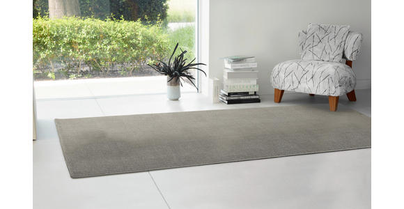 LÄUFER 80/200 cm Marseille Grau  - Grau, KONVENTIONELL, Textil (80/200cm) - Dieter Knoll