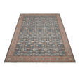 LÄUFER 80/240 cm Picardie Blau, Terracotta  - Blau/Terracotta, Design, Textil (80/240cm) - Novel