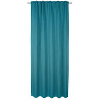 WÄRMESCHUTZVORHANG MILTON Verdunkelung 140/245 cm   - Petrol, Basics, Textil (140/245cm) - Esposa