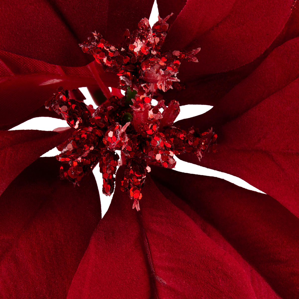 KUNSTBLUME - Rot, LIFESTYLE, Textil (24cm)