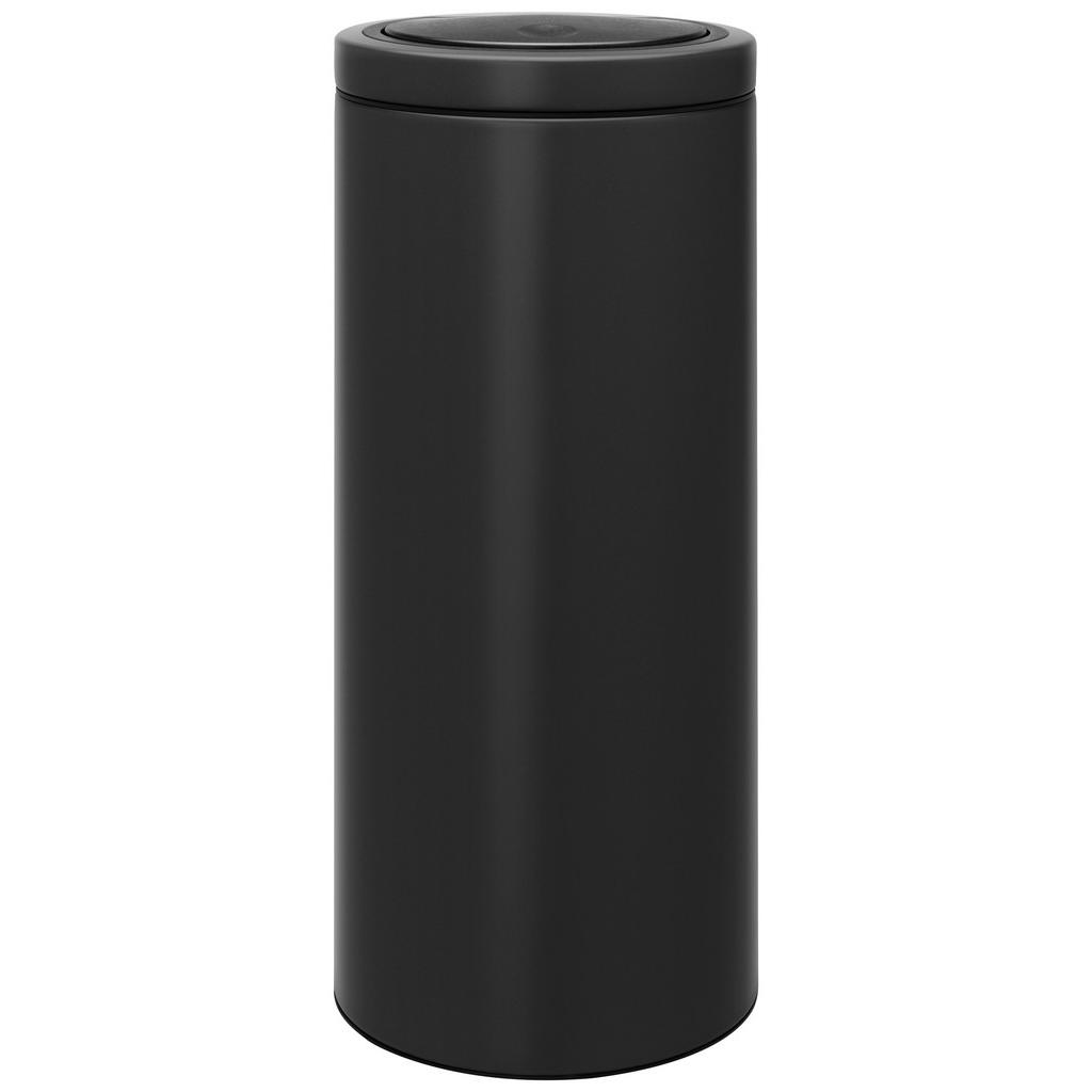 Thumbnail - Brabantia Abfalleimer Touch BIN ®, Schwarz, Metall, 30 L, 29.3x67.9x38 cm, Küchen, Küchenausstattung, Mülleimer