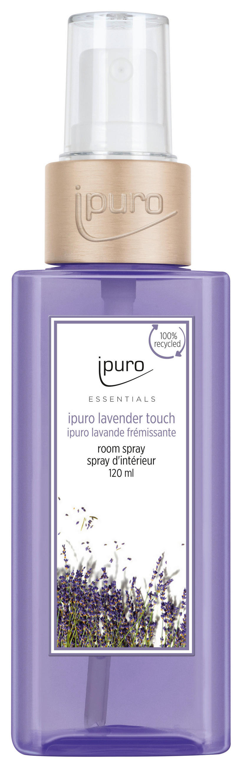SPREJ ZA PROSTOR Essentials  - lila, Basics, umetna masa/steklo (120ml) - Ipuro