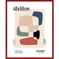 BILDERRAHMEN 42,5/52,5 cm  - Rot, Basics, Holzwerkstoff (42,5/52,5cm)