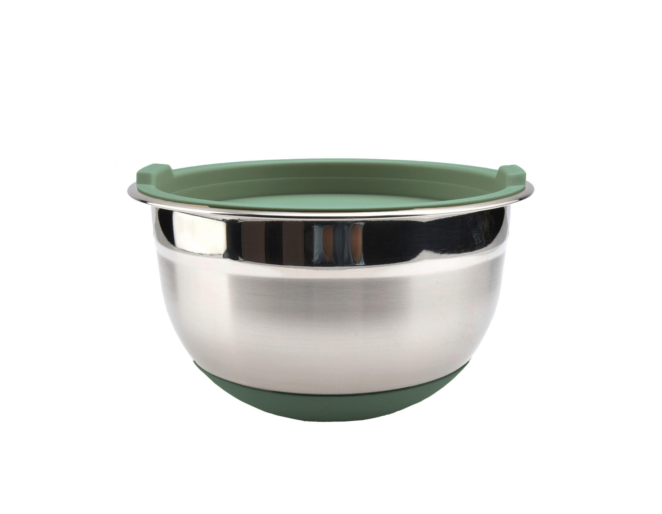 SCHÜSSEL - Edelstahlfarben/Petrol, Basics, Kunststoff/Metall (16/10,5cm) - Homeware Profession.