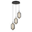 LED-HÄNGELEUCHTE 42/120 cm  - Chromfarben, Design, Glas/Metall (42/120cm) - Novel
