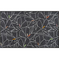 DVEŘNÍ ROHOŽKA, 75/120 cm, černá - černá, Konvenční, textil/plast (75/120cm) - Esposa