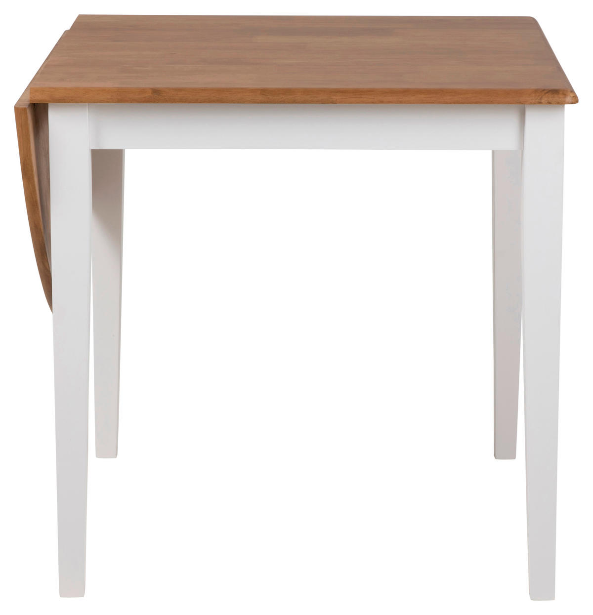 KLAFFBORD i trä 75-115/75/74 cm   - vit/ekfärgad, Klassisk, trä (75-115/75/74cm) - Carryhome