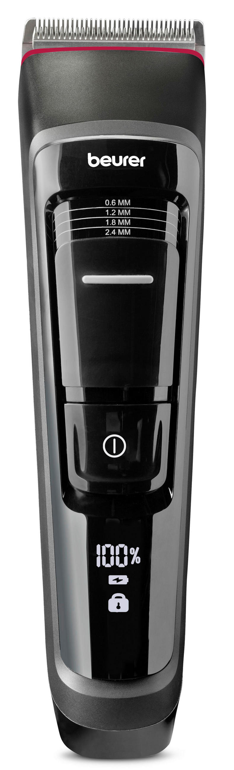 HAARSCHNEIDER  - Schwarz, Trend, Kunststoff (18,5/4,5/5cm) - Beurer