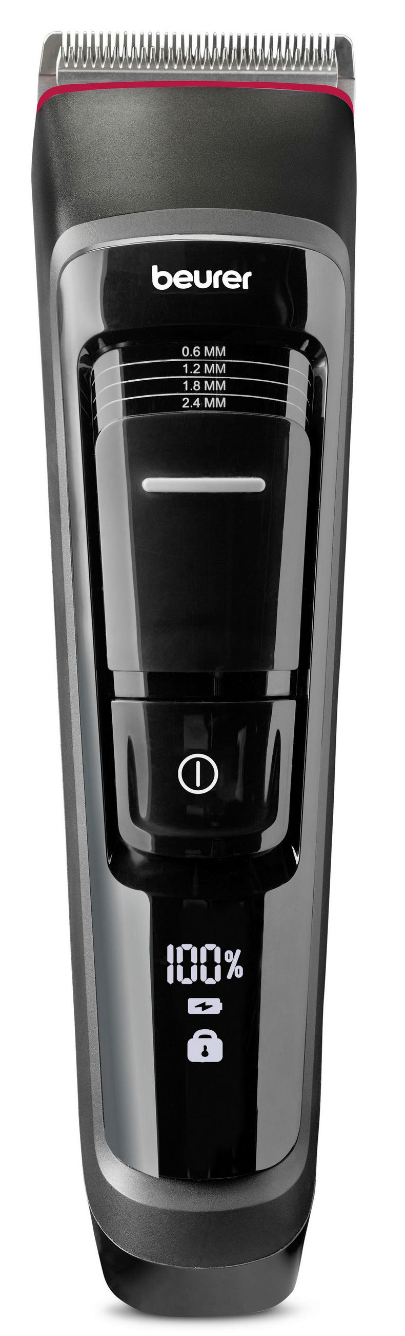 HAARSCHNEIDER  - Schwarz, Trend, Kunststoff (18,5/4,5/5cm) - Beurer