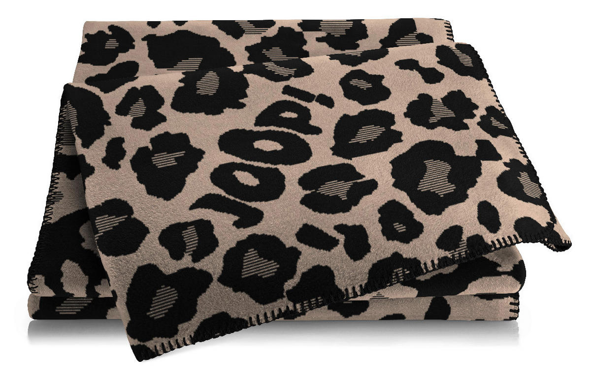 DECKE 150/200 cm  - Graubraun, Basics, Textil (150/200cm) - Joop!