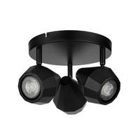 DECKENLEUCHTE 27/13 cm  - Schwarz, Trend, Metall (27/13cm) - Collett's Monde