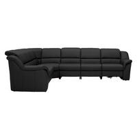 ECKSOFA  in Echtleder Anthrazit  260/324 cm  - Anthrazit/Schwarz, KONVENTIONELL, Leder/Kunststoff (260/324cm) - Cantus