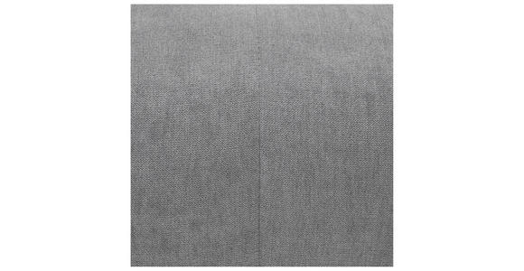 ECKSOFA  in Velours Hellgrau  - Hellgrau/Schwarz, KONVENTIONELL, Textil/Metall (226/155cm) - Carryhome