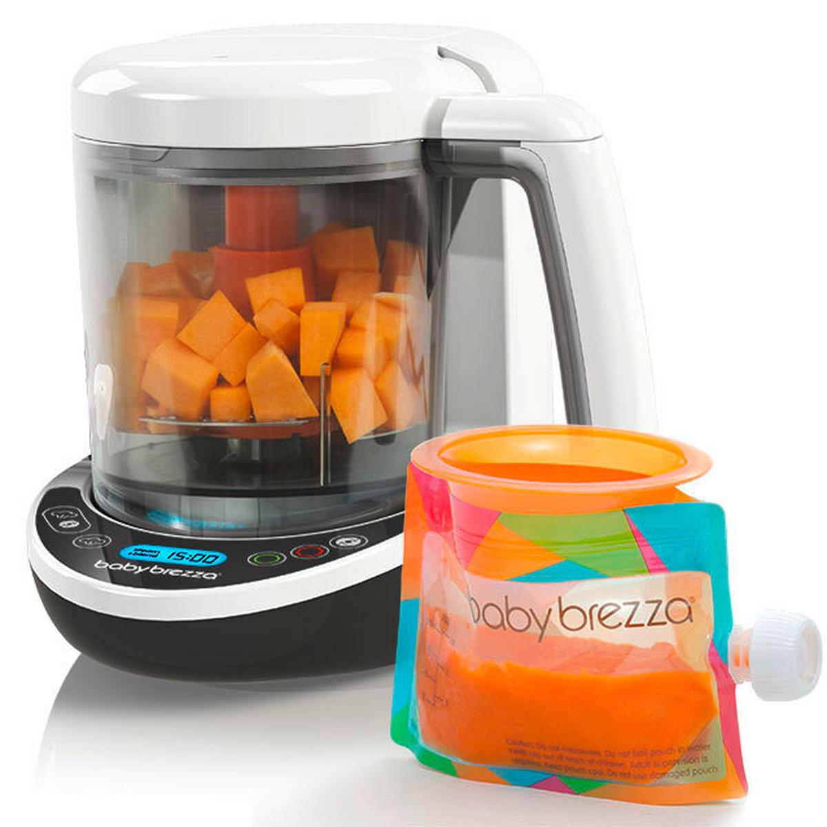 BABYNAHRUNGSZUBEREITER  - Weiß, Basics, Kunststoff (20,2/19,2/19,2cm) - Baby Brezza