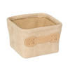 AUFBEWAHRUNGSKÖRBCHEN     - Beige, Basics, Textil (14/9/14cm) - Wenko
