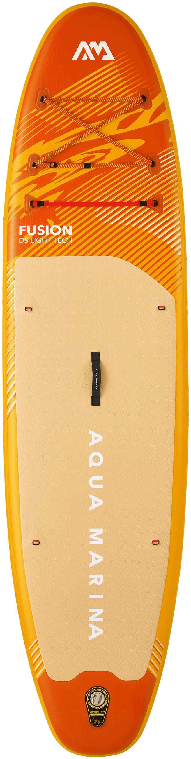 STAND-UP PADDLE BOARD BT-26FUP FUSION  - Orange, KONVENTIONELL, Kunststoff (330/81/15cm)