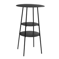 BEISTELLTISCH in Metall  - Schwarz, Design, Metall (35/60,5cm) - Ambia Home