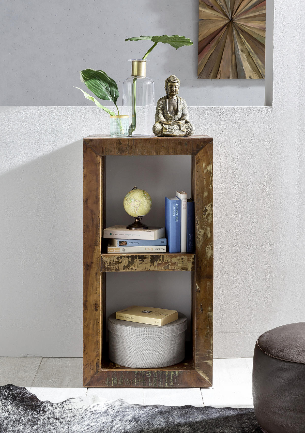 REGAL  45/90/35 cm Braun  - Braun, Modern, Holz (45/90/35cm) - MID.YOU