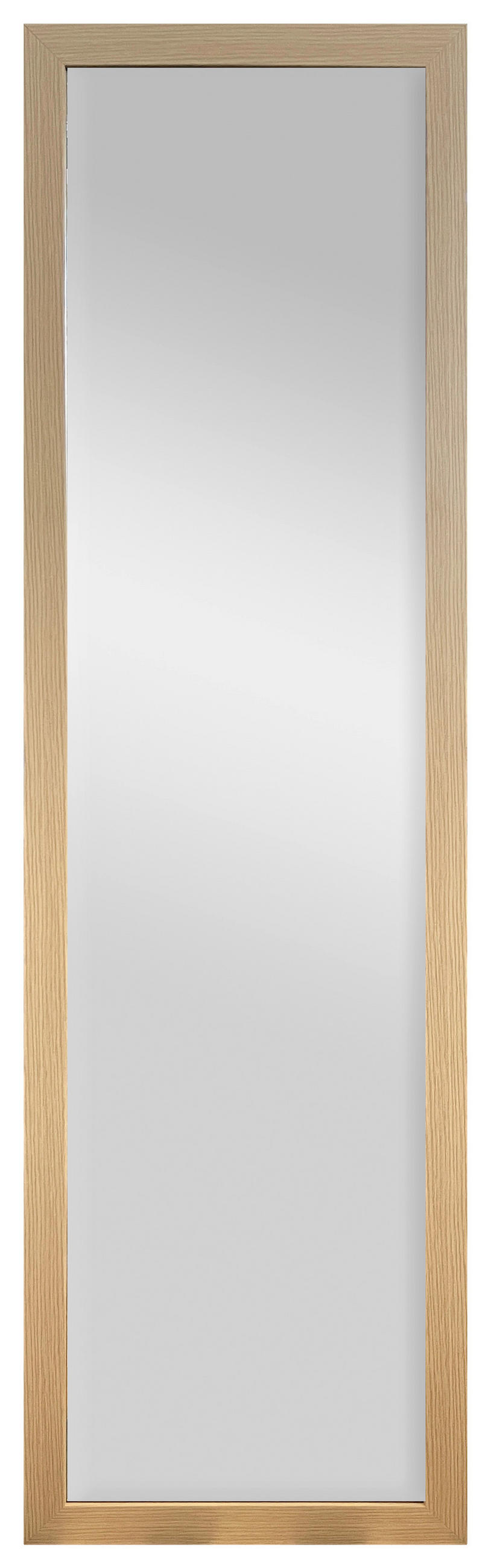 WANDSPIEGEL 36/126/1,5 cm    - Eichefarben, Design, Glas/Holzwerkstoff (36/126/1,5cm) - Carryhome