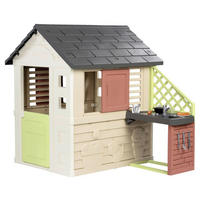 SPIELHAUS  - Salbeigrün, Basics, Kunststoff (23,60/99/114,70cm) - SMOBY