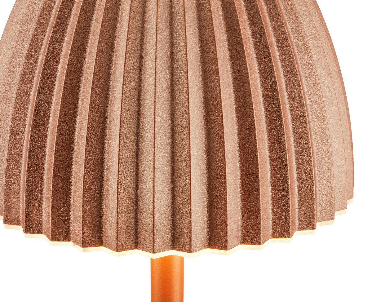 AKKU-STEHLEUCHTE 19/123,50 cm    - Kupferfarben, Basics, Kunststoff/Metall (19/123,50cm)