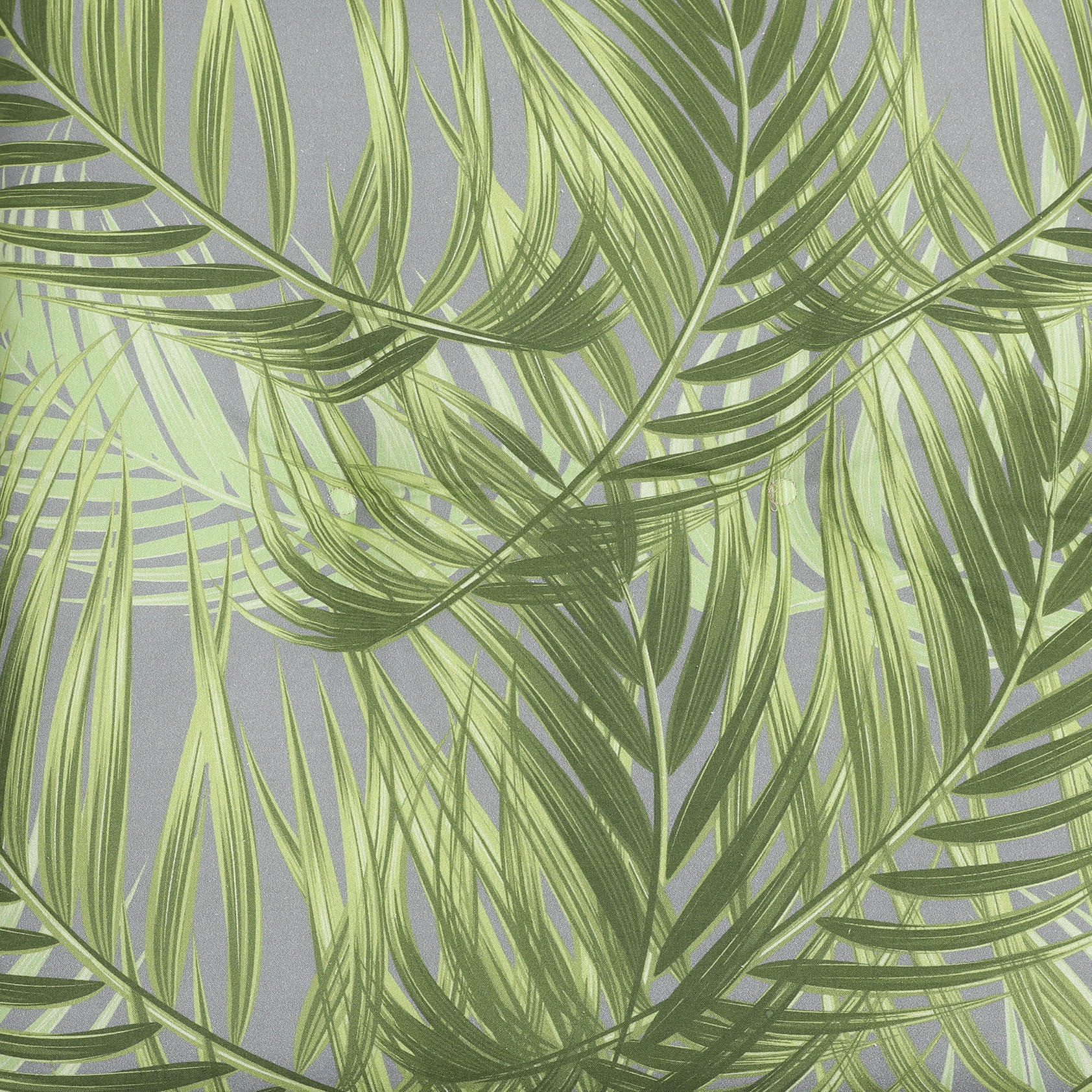 SESSELAUFLAGENSET Blätter  - Grau/Grün, KONVENTIONELL, Textil (48/5/118cm)