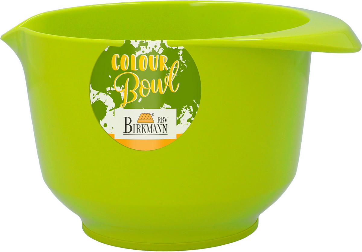 MÍSA NA MÍCHÁNÍ, plast, 18,2/10,7/14,5 cm  - limetková, Basics, plast (18,2/10,7/14,5cm) - Birkmann