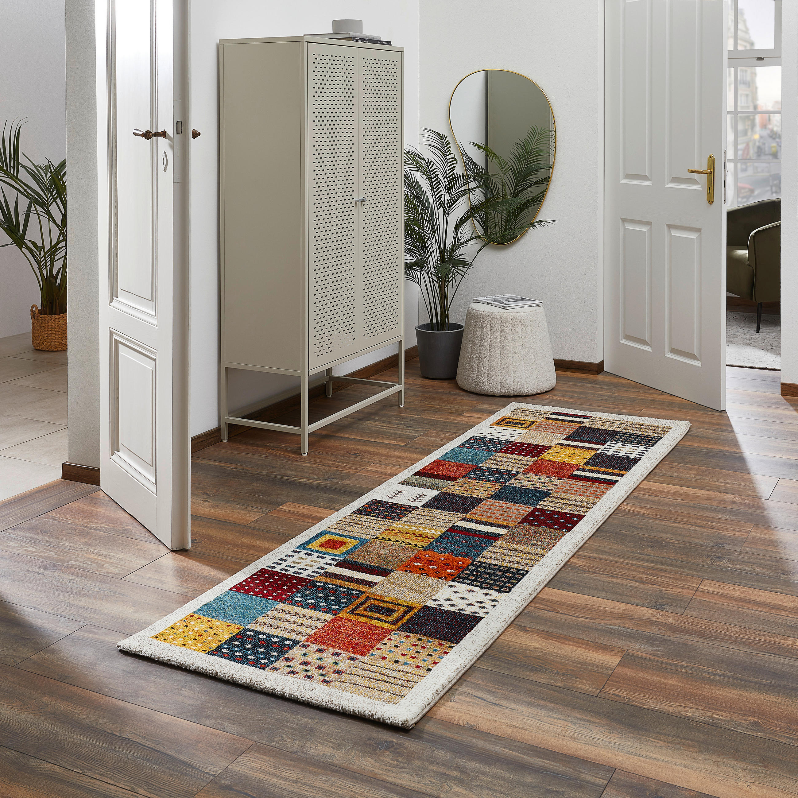 TKANI TEPIH CASSANDRA 80X250CM višebojna - višebojna, Lajfstajl (80/250cm) - Novel