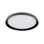 LED-DECKENLEUCHTE     - Transparent/Schwarz, Trend, Kunststoff/Metall (40cm) - Boxxx