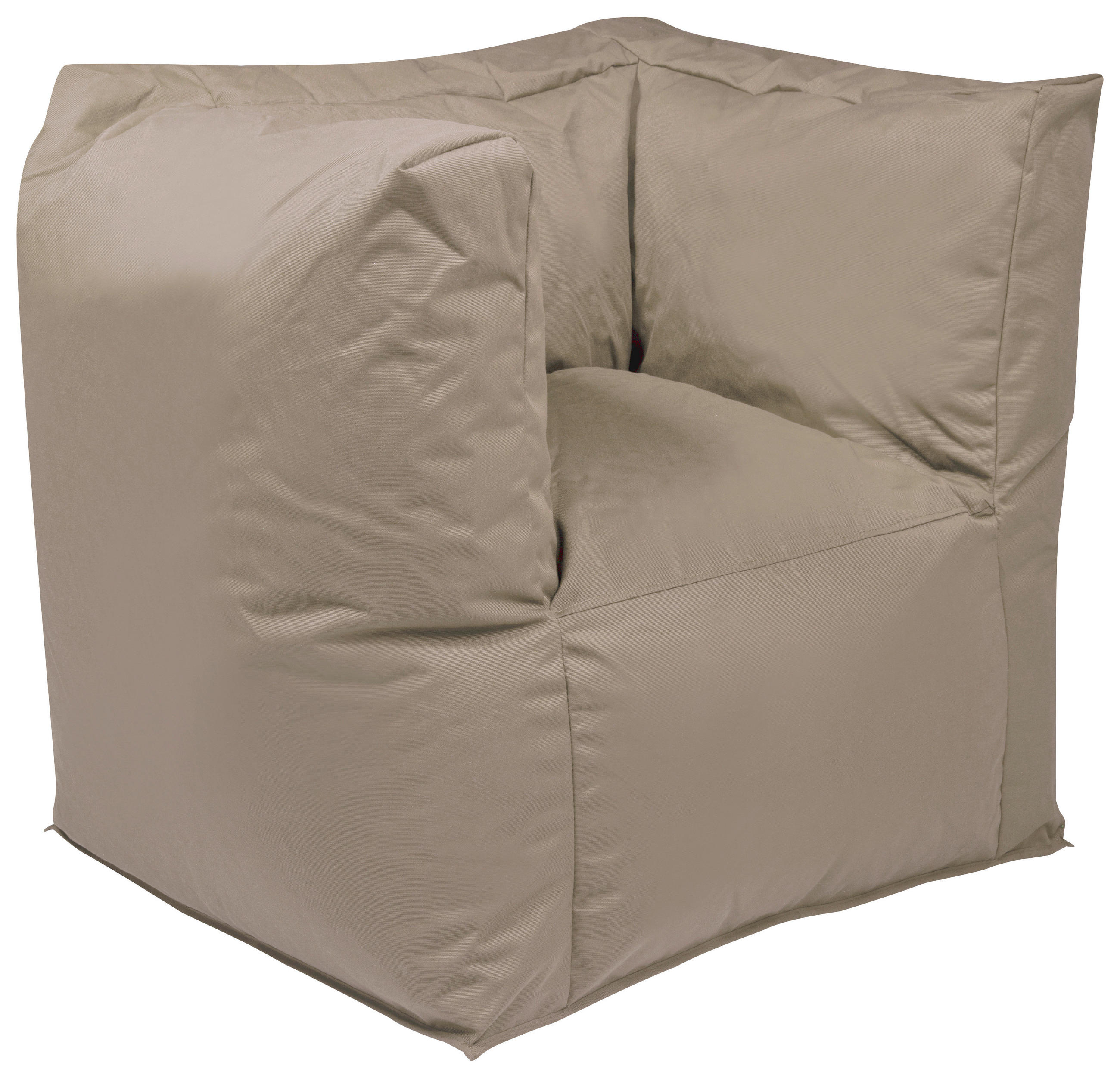 OUTDOORSITZSACK Uni 500 L  - Hellbraun, Basics, Kunststoff (90/65/60cm) - Ambia Garden