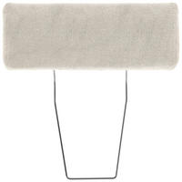KOPFSTÜTZE - Beige, KONVENTIONELL, Textil (55/21/10cm) - Hom`in