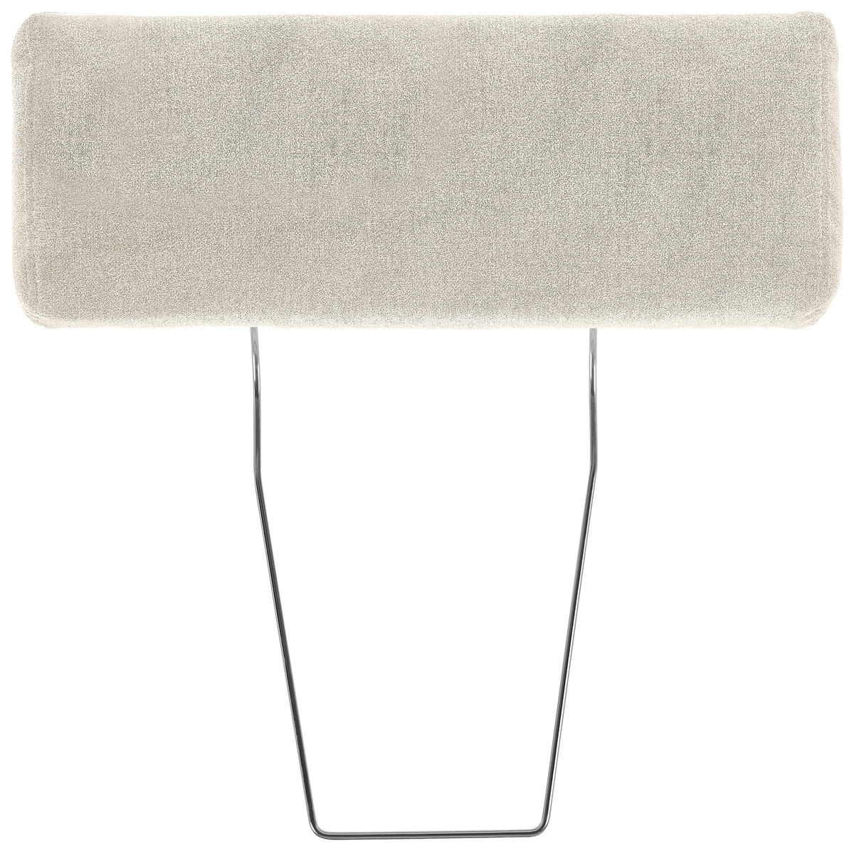 KOPFSTÜTZE in Velours  - Beige, Konventionell, Textil (55/21/10cm) - Hom`in