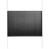 PLISSEE  halbtransparent   50/130 cm   - Grau, KONVENTIONELL, Textil (50/130cm)