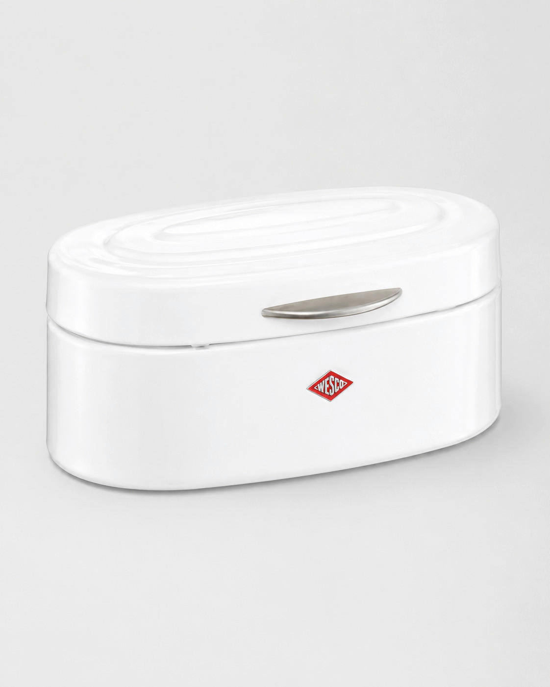 BROTKASTEN - Weiß, KONVENTIONELL, Metall (22,5/13,6/10cm) - Wesco