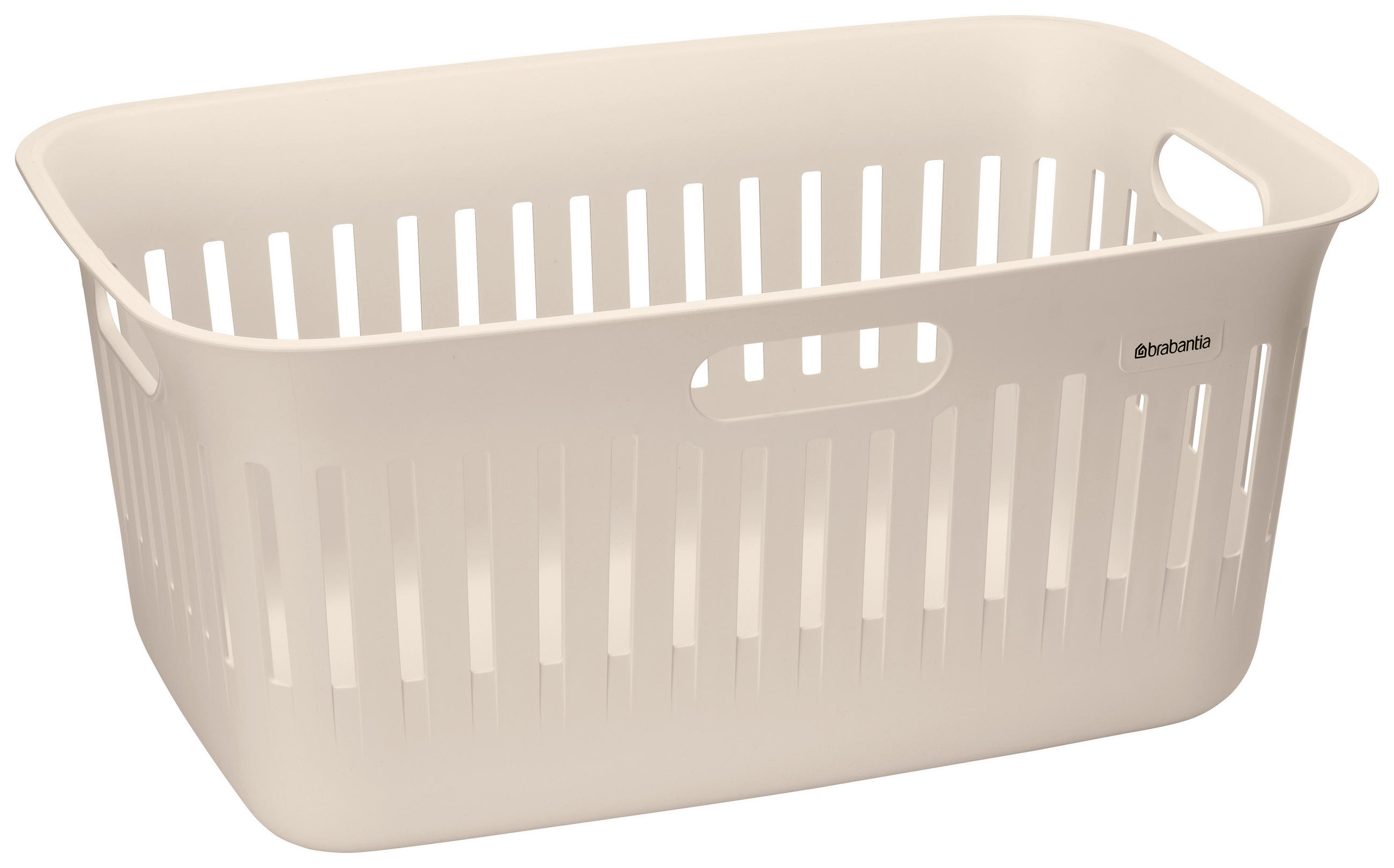 WÄSCHEKORB - Beige, Design, Kunststoff (58,7/38,7/27cm) - Brabantia