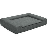 HUNDEBETT - Graugrün, KONVENTIONELL, Textil (80/15/60cm) - Sedda