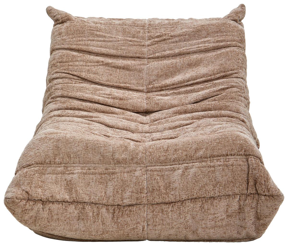 SESSEL in Chenille Hellbraun  - Hellbraun, Trend, Textil (82/70/105cm) - Livetastic