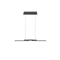 LED-HÄNGELEUCHTE 87/13/150 cm  - Anthrazit, Design, Metall (87/13/150cm) - Hell